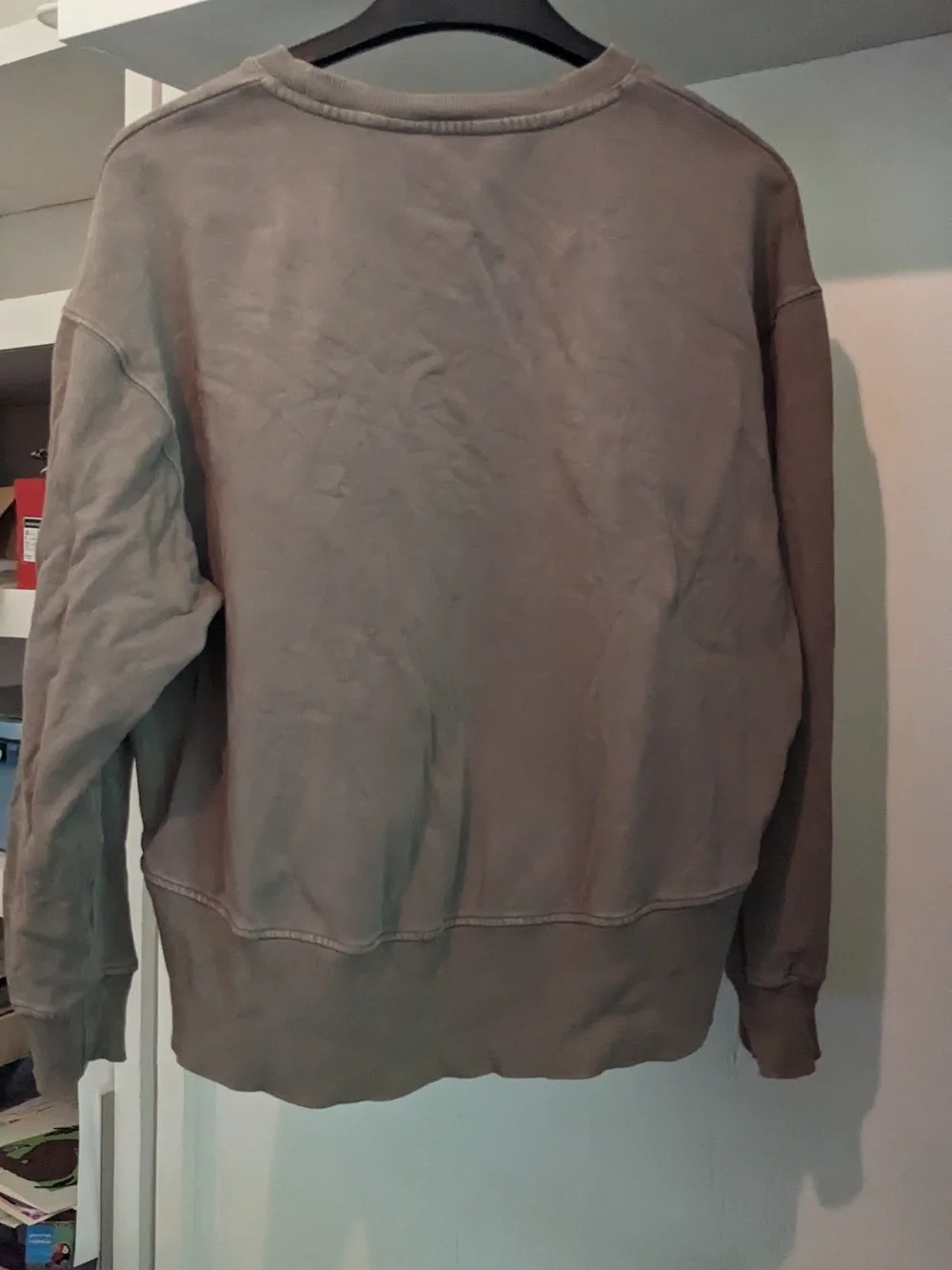 JoyLab Crewneck Sweatshirt in Taupe Mauve